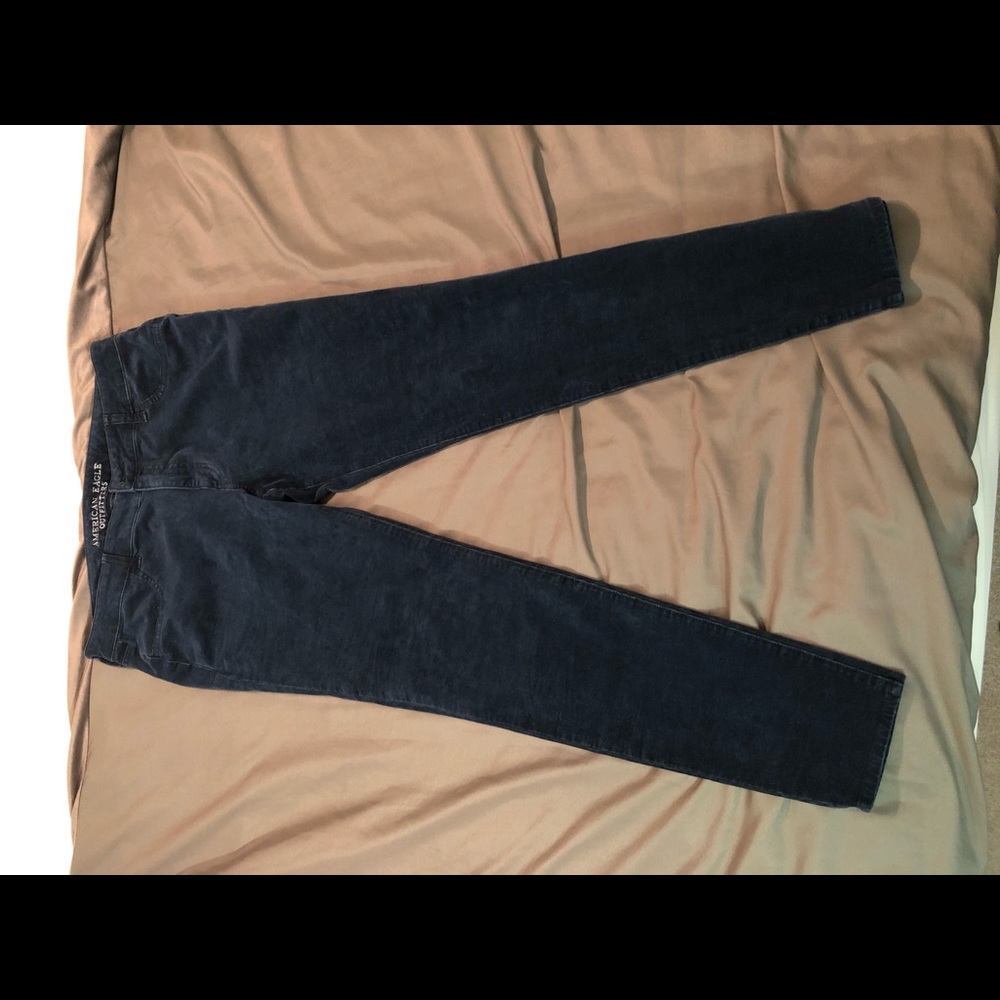 Blue Corduroy Jegging